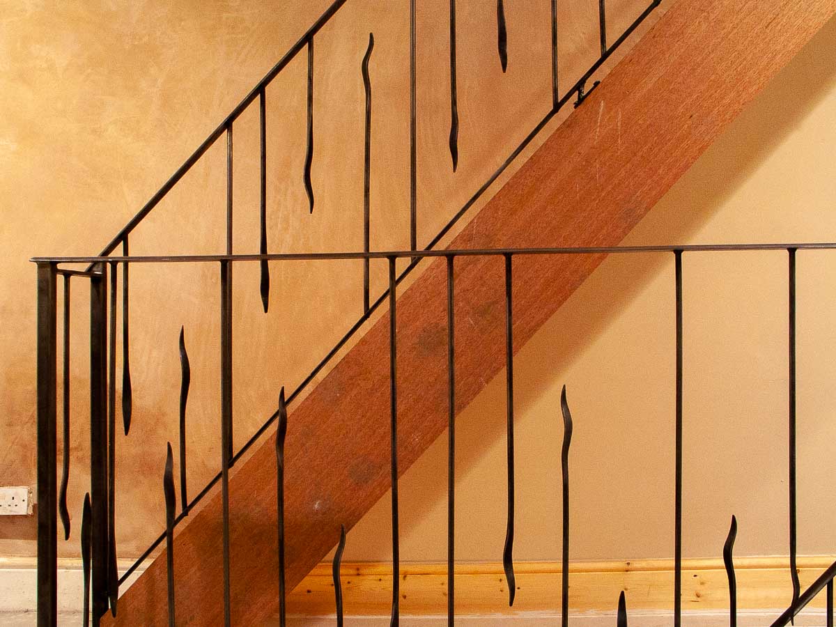Unusual Metal Stair Spindles